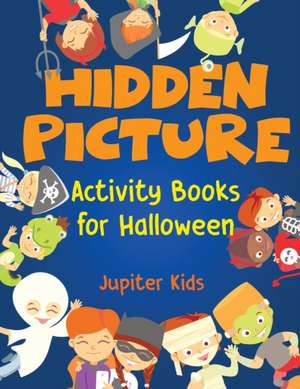 Hidden Picture Activity Books for Halloween de Jupiter Kids