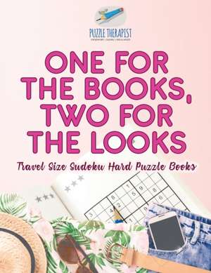 One for the Books, Two for the Looks | Travel Size Sudoku Hard Puzzle Books de Puzzle Therapist