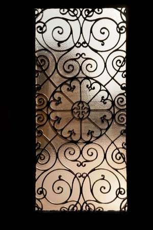 Exquisite Vintage Wrought Iron Door in Zagreb Croatia de Cs Creations