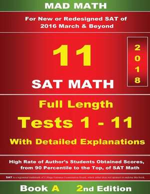 Book a Redesigned SAT Math Tests 1-11 de John Su