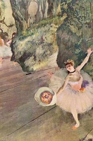 ''Dancer with a Bouquet of Flowers the Star of the Ballet'' by Edgar Degas de Ted E. Bear Press