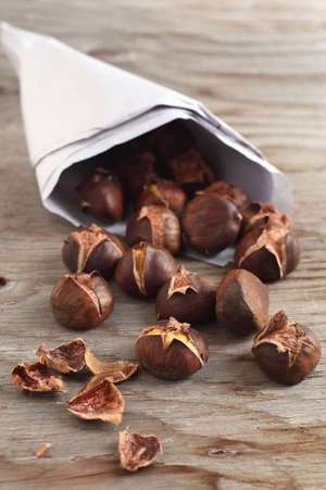 Roasted Chestnuts in a Paper Cone Journal de Cs Creations