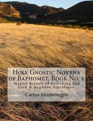 Holy Gnostic Novena of Baphomet, Book No. 1 de Montenegro, Carlos Antonio