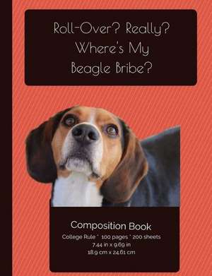 Funny Beagle Composition Notebook de I. Love My Dog Journals and Compositions