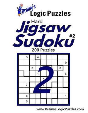 Brainy's Logic Puzzles Hard Jigsaw Sudoku #2 de Brainy's Logic Puzzles