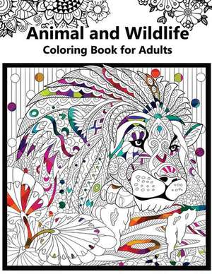 Animal and Wildlife Coloring Book for Adutls de Janet K. Scott