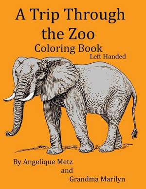 A Trip Through the Zoo Coloring Book de Metz, Angelique