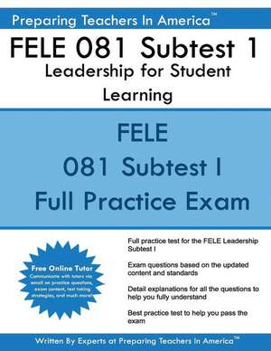 Fele 081 Subtest 1 de Preparing Teachers in America