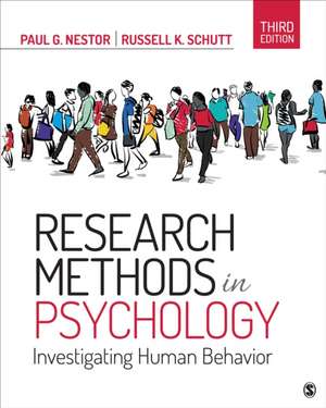 Research Methods in Psychology: Investigating Human Behavior de Paul G. Nestor