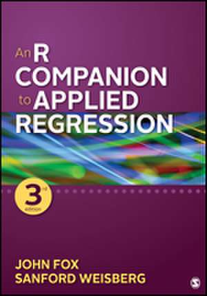 An R Companion to Applied Regression de John Fox