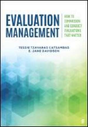 Evaluation Management de Anastasia Tzavaras Catsambas