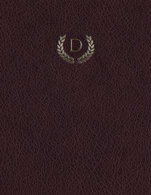 Monogram "D" Sketchbook de Services, N. D. Author