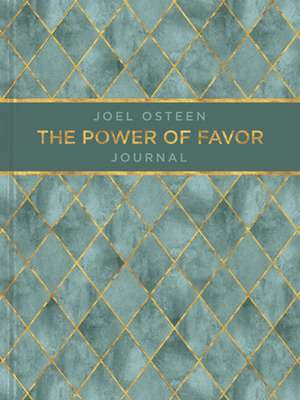 The Power of Favor Hardcover Journal de Joel Osteen