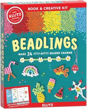 Beadlings: Make 24 Itty-Bitty Beaded Charms de Editors of Klutz