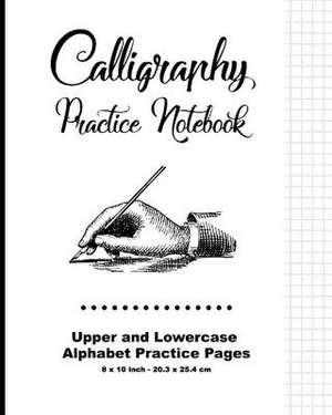 Calligraphy Practice Notebook - White Cover de Calligraphy Paper