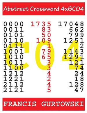 Abstract Crossword 4x6c04 de MR Francis Gurtowski