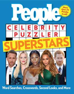 People Celebrity Puzzler Superstars: Word Searches, Crosswords, Second Looks, and More de The Editors of PEOPLE