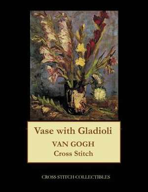 Vase with Gladioli de Collectibles, Cross Stitch