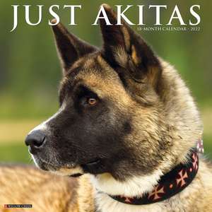 AKITAS 2022 WALL CALENDAR de Willow Creek Press