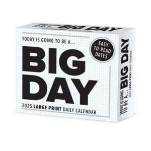 Big Day 2025 6.2 X 5.4 Box Calendar de Willow Creek Press