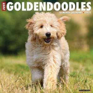 Just Goldendoodles 2025 12 X 12 Wall Calendar de Willow Creek Press