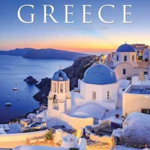 Greece 2025 12 X 12 Wall Calendar de Willow Creek Press