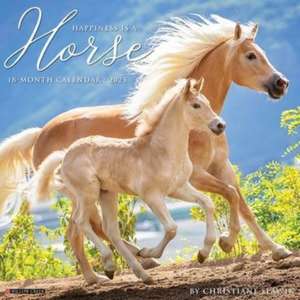 Happiness Is a Horse 2025 12 X 12 Wall Calendar de Willow Creek Press