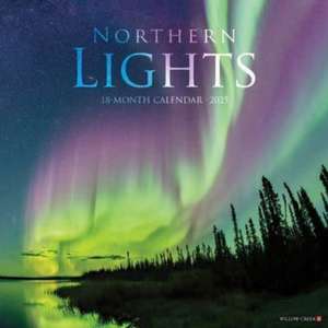 Northern Lights 2025 12 X 12 Wall Calendar de Willow Creek Press