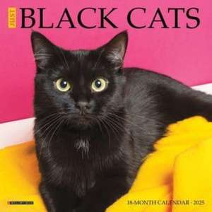 Just Black Cats 2025 7 X 7 Mini Wall Calendar de Willow Creek Press