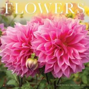 Flowers 2025 7 X 7 Mini Wall Calendar de Willow Creek Press