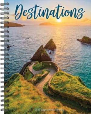 Destinations 2025 6.5 X 8.5 Engagement Calendar de Willow Creek Press