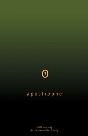 Apostrophe de Darren Wershler-Henry