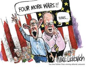 Four More Wars! de Mike Luckovich