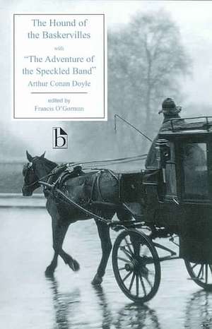 The Hound of the Baskervilles: Another Adventure of Sherlock Holmes, with "The Adventure of the Speckled Band" de Arthur Conan Doyle