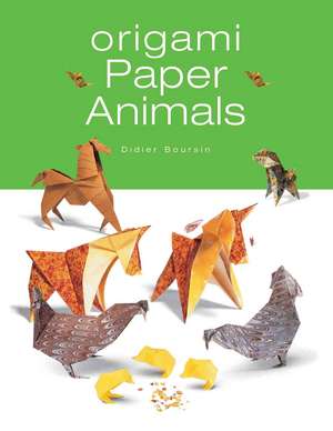 Origami Paper Animals de Didier Boursin