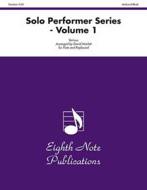 Solo Performer, Vol 1 de David Marlatt