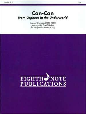 Can-Can (from Orpheus in the Underworld): Score & Parts de Jacques Offenbach