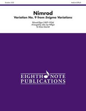 Nimrod (Variation No. 9 from Enigma Variations): Score & Parts de Edward Elgar