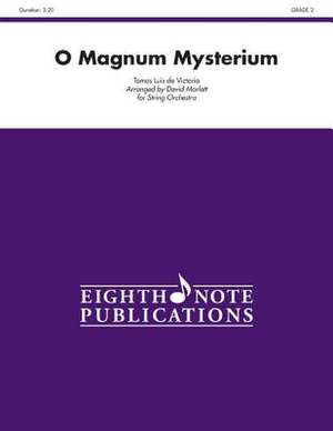 O Magnum Mysterium: Conductor Score & Parts de Tom S. Luis De Victoria