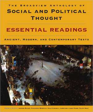 The Broadview Anthology of Social and Political Thought de Andrew Bailey