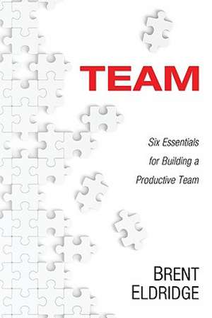 Team: Six Essentials for Building a Productive Team de Brent Eldridge