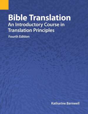 Bible Translation de Katharine Barnwell