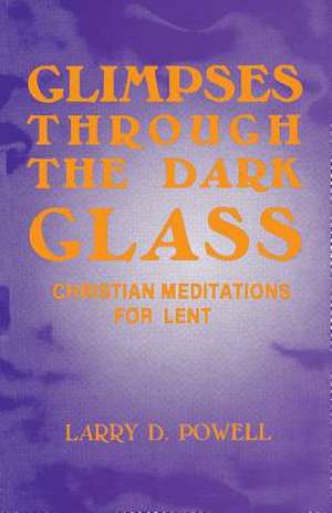 Glimpses Through the Dark Glass de Larry D. Powell