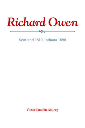 Richard Owen de Victor Lincoln Albjerg