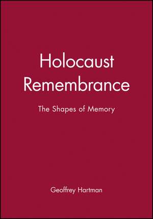 Holocaust Remembrance de Hartman