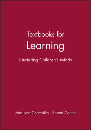 Textbooks for Learning de Chambliss