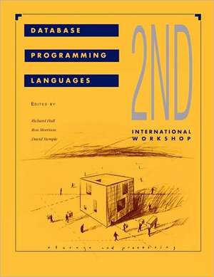 Database Programming Languages 2nd de Richard Hull