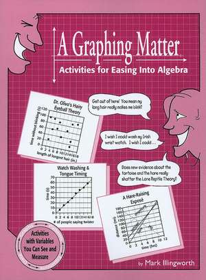 A Graphing Matter: Activities for Easing Algebra de Mark Illingworth