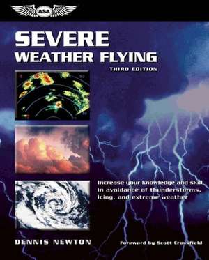 Severe Weather Flying: Increase Your Knowledge and Skill in Avoidance of Thunderstorms, Icing, and Extreme Weather de Dennis Newton