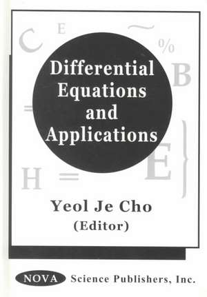 Differential Equations & Applications, Volume 1 de Yeol Je Cho